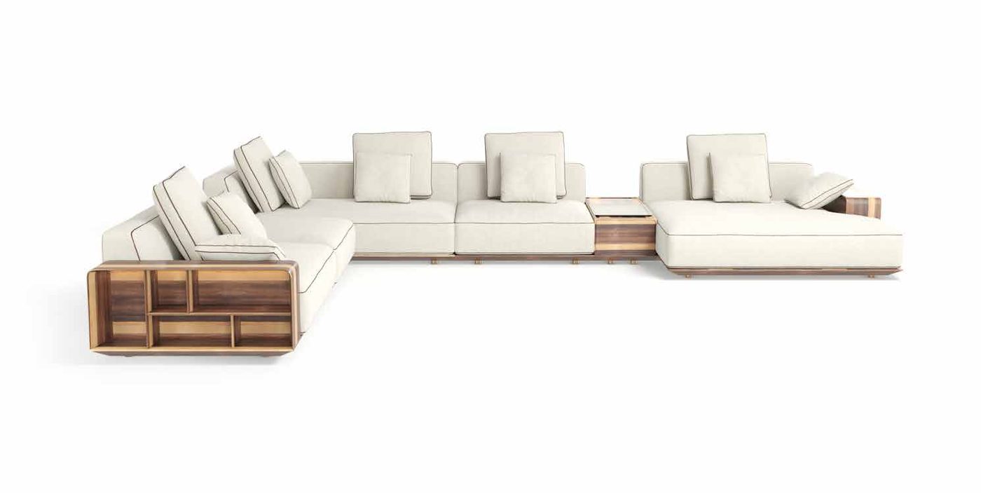 Bach Sofa — made-to-order luxury sofa, Alvier Casa New York