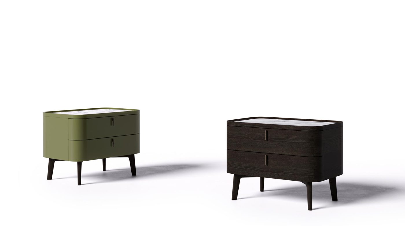 Ayers Nightstand — made-to-order luxury furniture, Alvier Casa New York