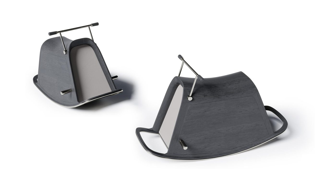 Catalonia Saddle Stool — made-to-order luxury furniture, Alvier Casa New York