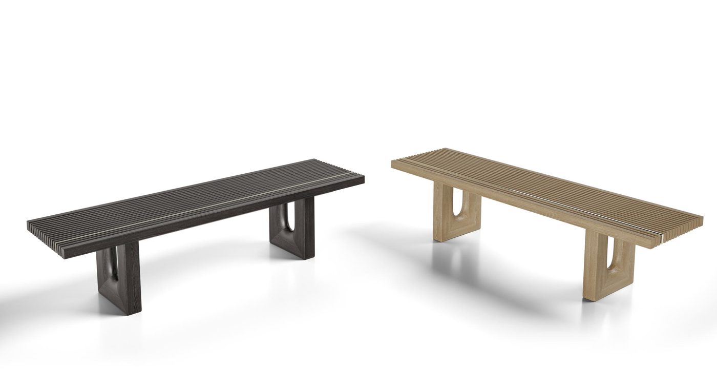 Causeway Bench — Stepped stone, natural rhythm