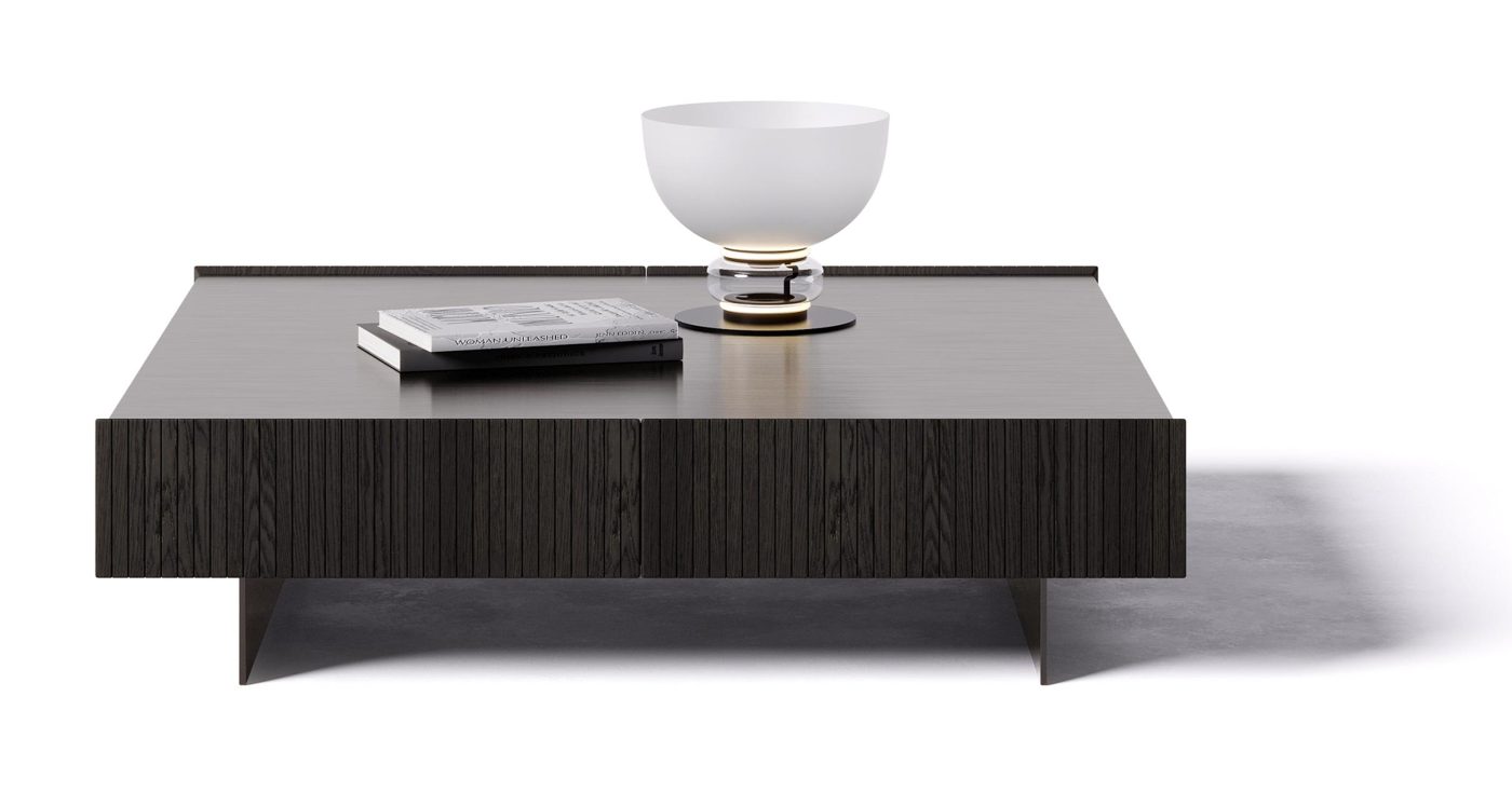 Causeway Coffee Table — made-to-order luxury furniture, Alvier Casa New York