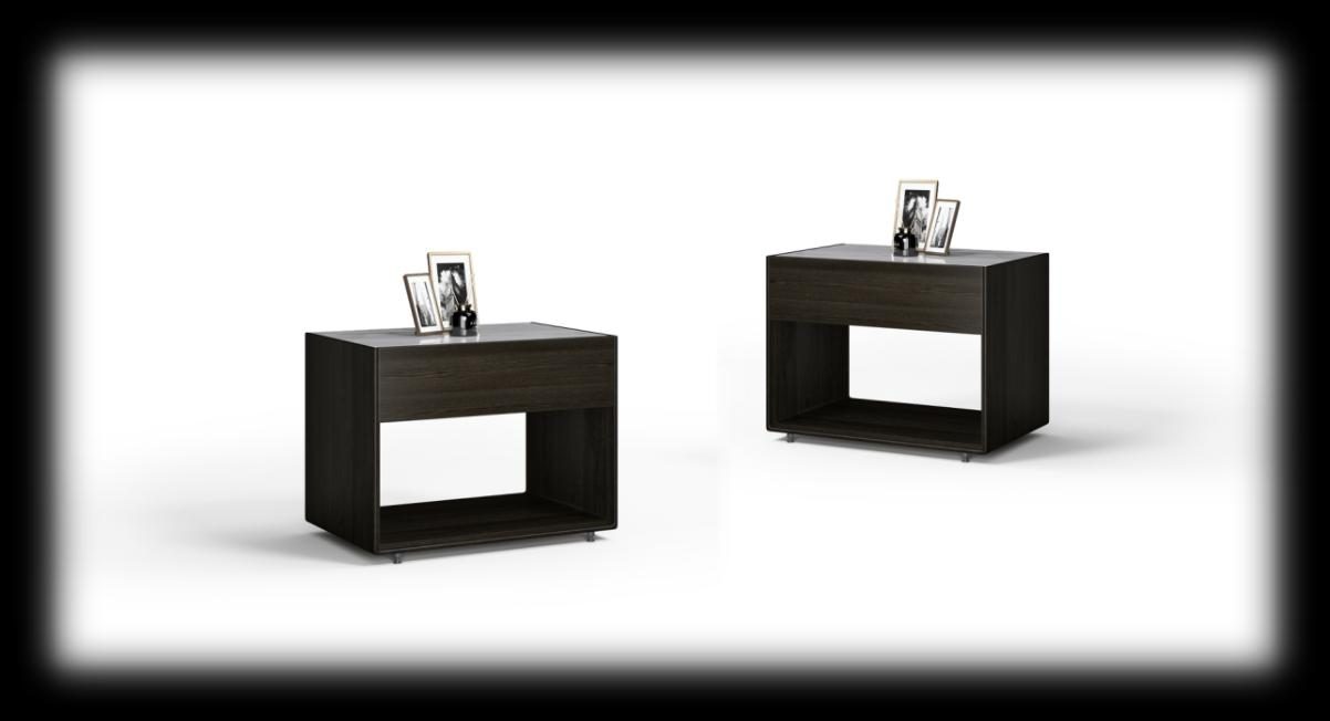 Glasshouse Nightstand — made-to-order luxury furniture, Alvier Casa New York