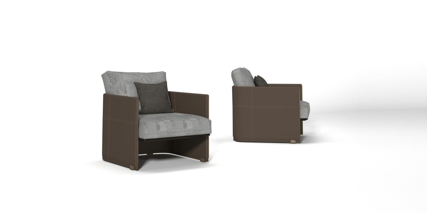Helsinki Lounge Chair — made-to-order luxury furniture, Alvier Casa New York
