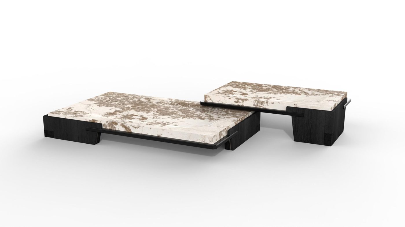 Inkstone Coffee Table — made-to-order luxury furniture, Alvier Casa New York