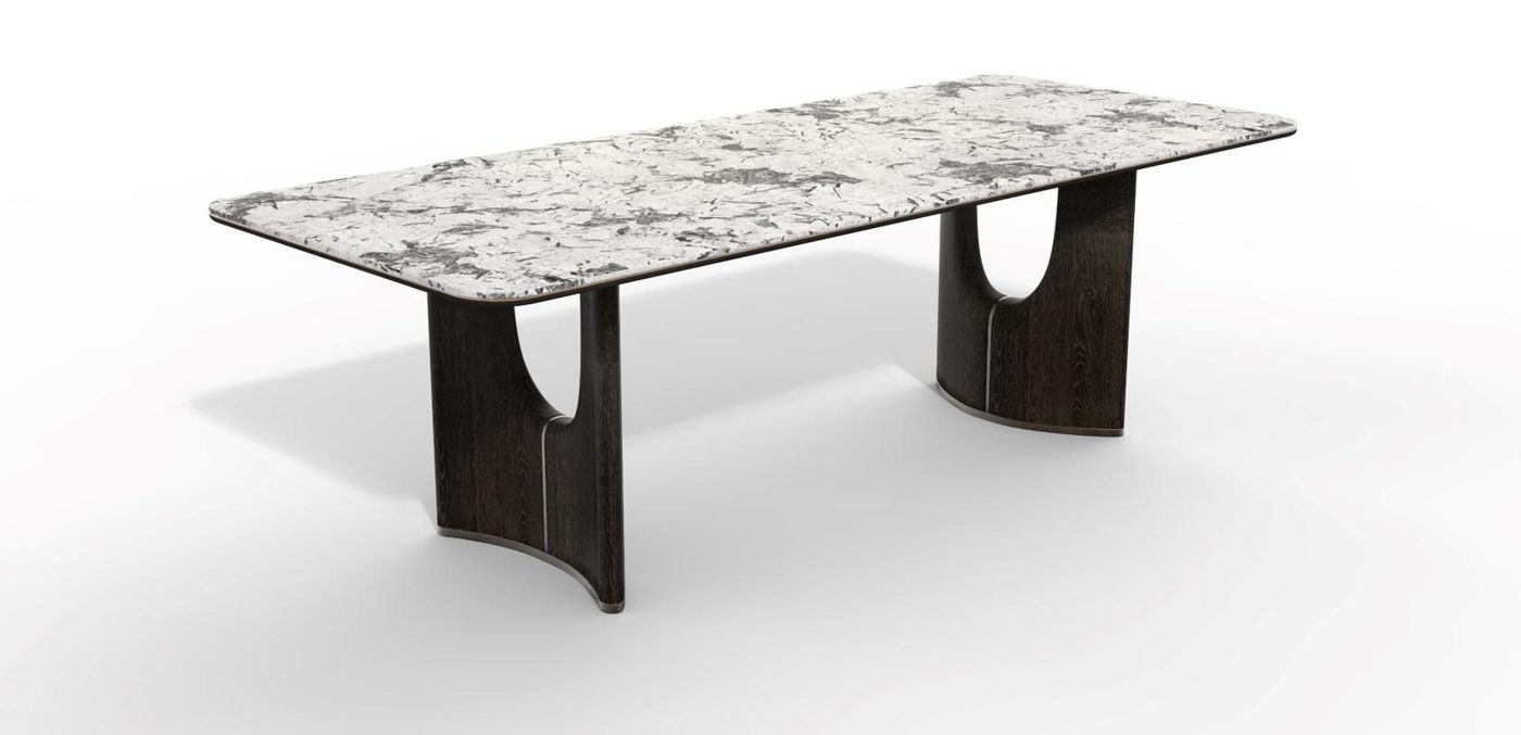 Inkstone Dining Table — made-to-order luxury furniture, Alvier Casa New York