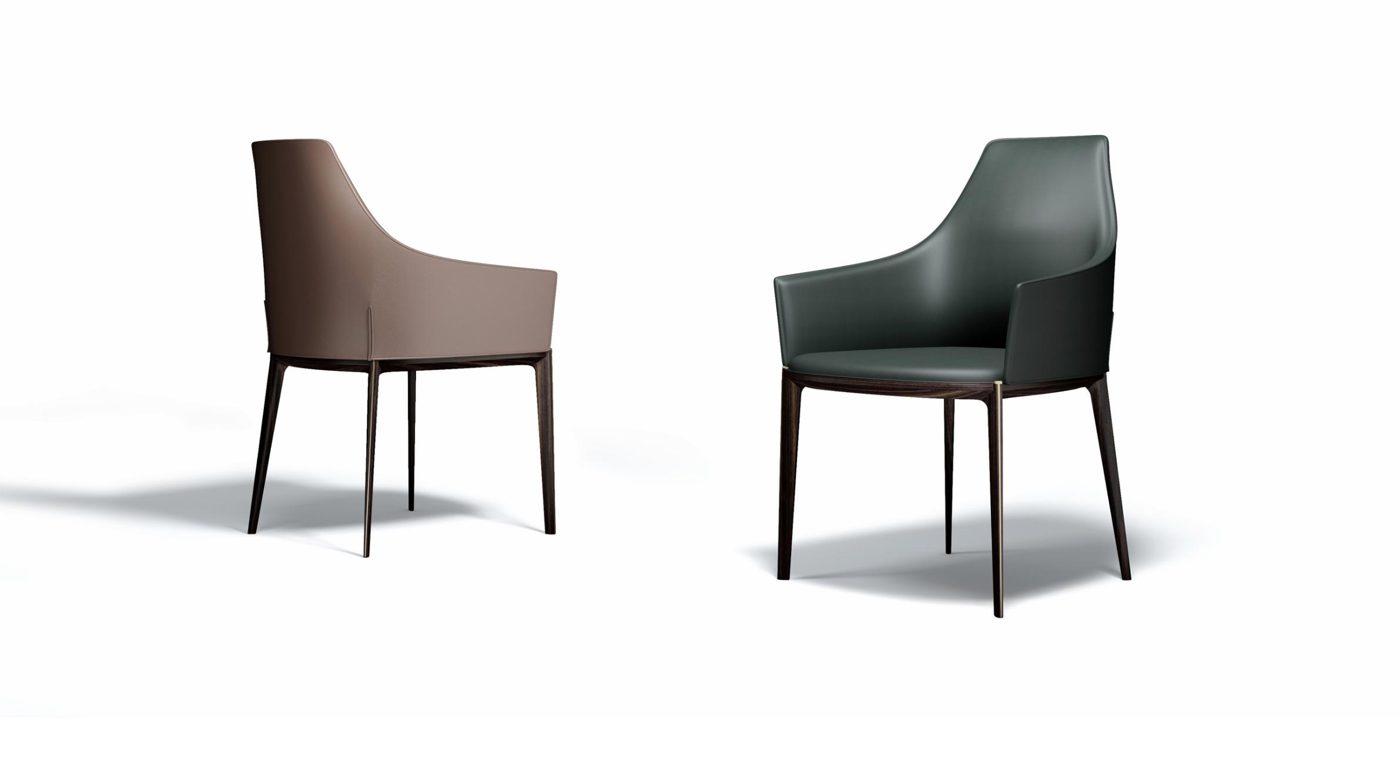 Lumen Desk Chair — made-to-order luxury furniture, Alvier Casa New York