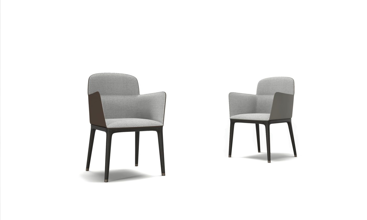 Lumen Dining Chair — made-to-order luxury furniture, Alvier Casa New York