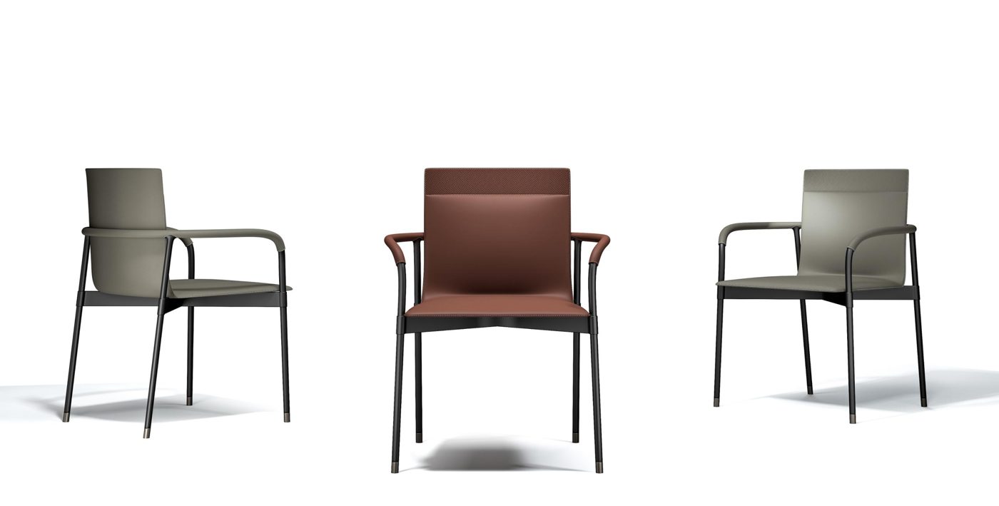 Lumen Tea Chair — made-to-order luxury furniture, Alvier Casa New York