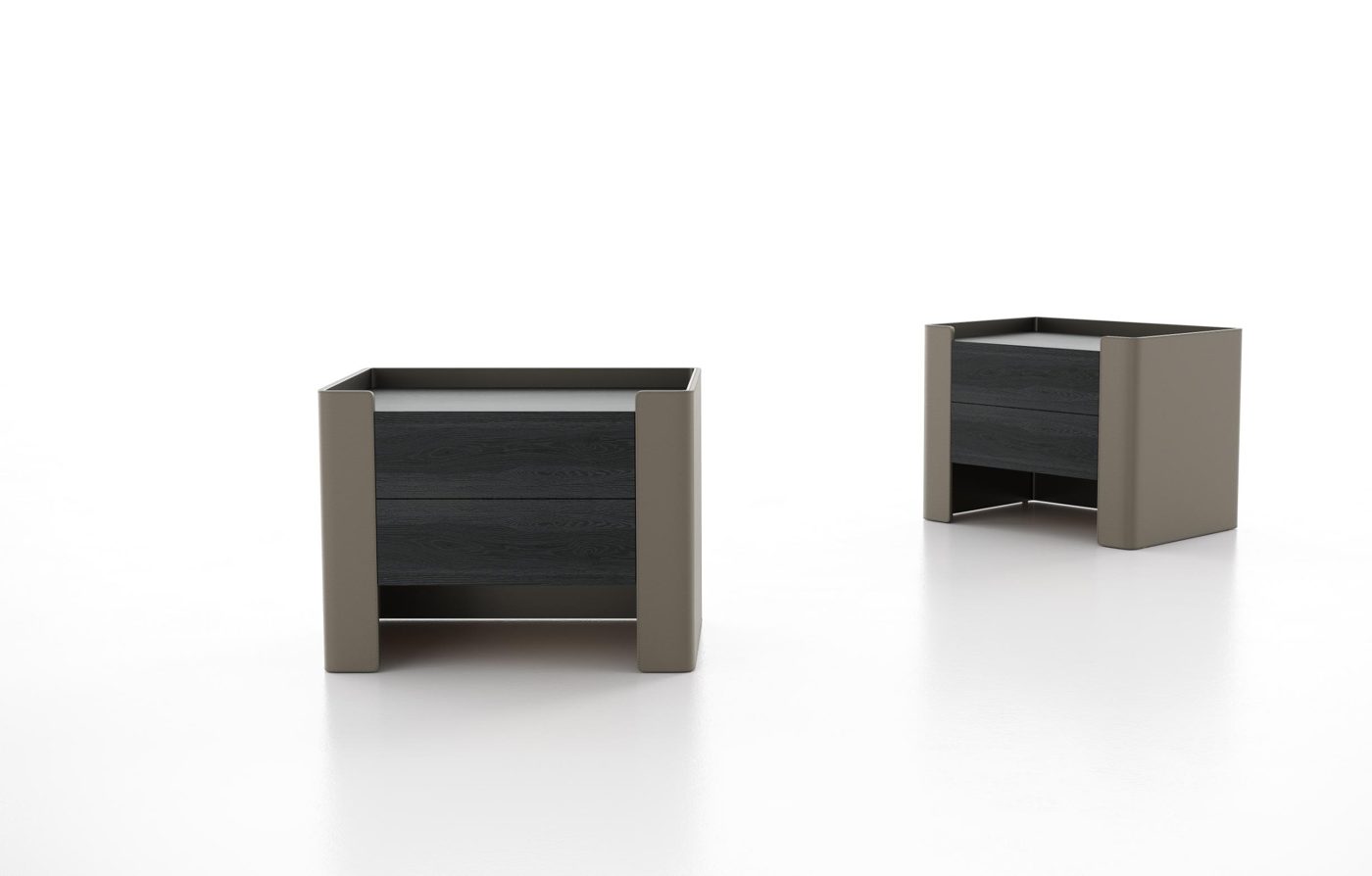 Mesa Nightstand — made-to-order luxury furniture, Alvier Casa New York