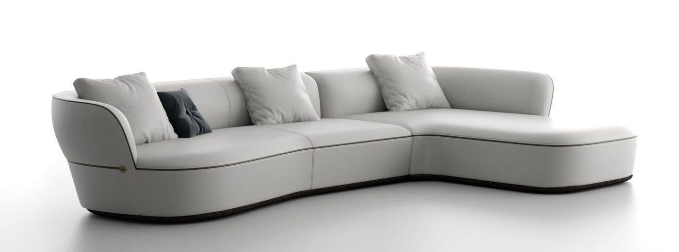 Monolith Corner Sofa — made-to-order luxury furniture, Alvier Casa New York
