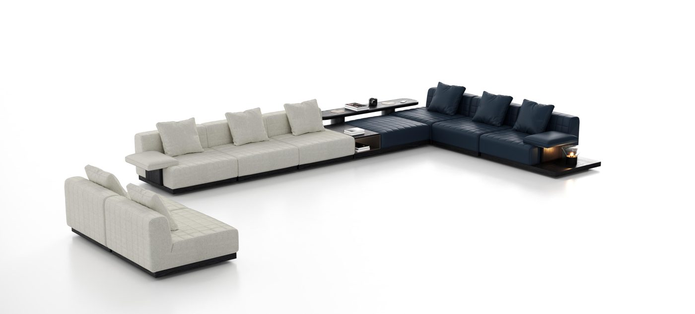 Oslo Corner Sofa — made-to-order luxury furniture, Alvier Casa New York