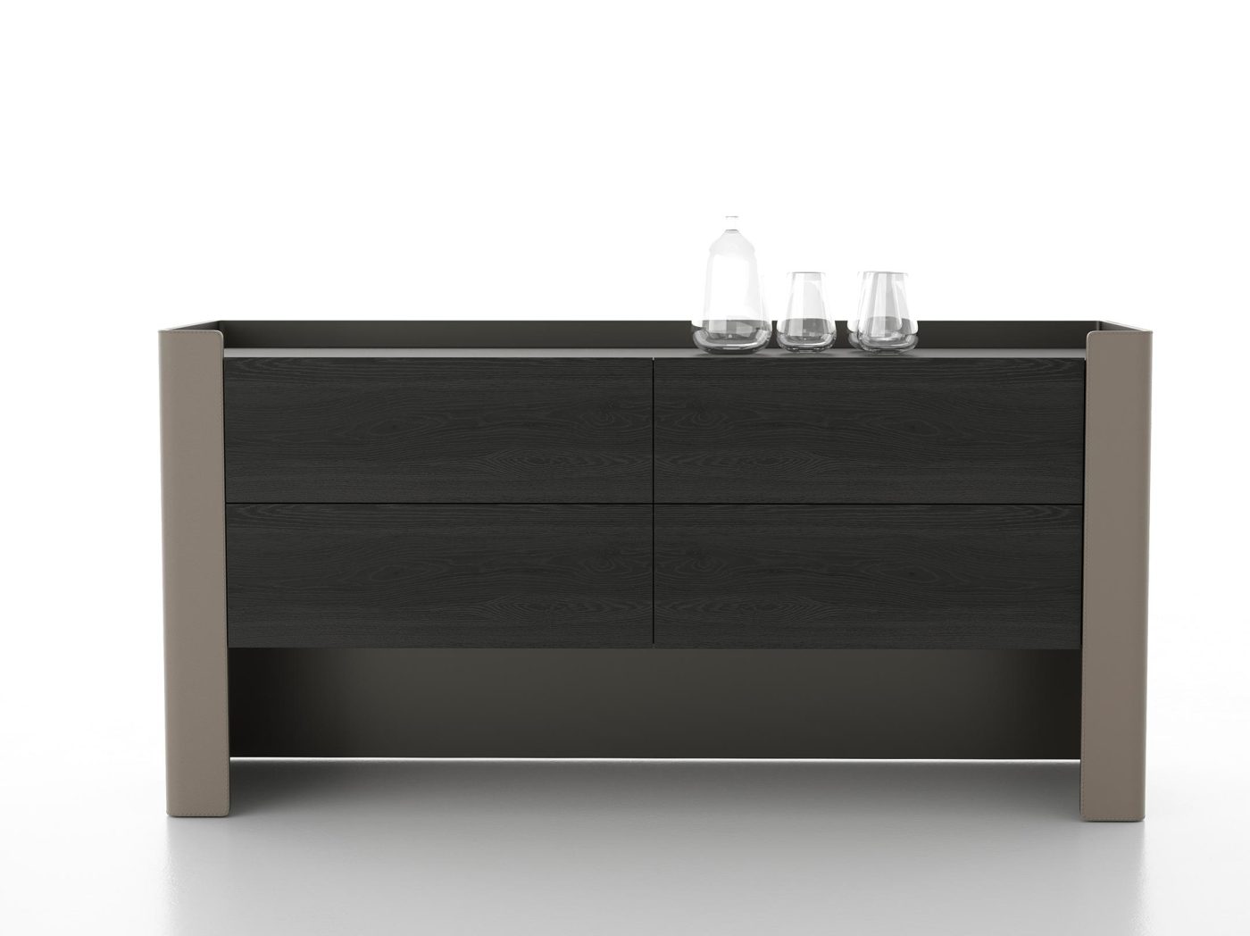 Skye Nightstand — made-to-order luxury furniture, Alvier Casa New York