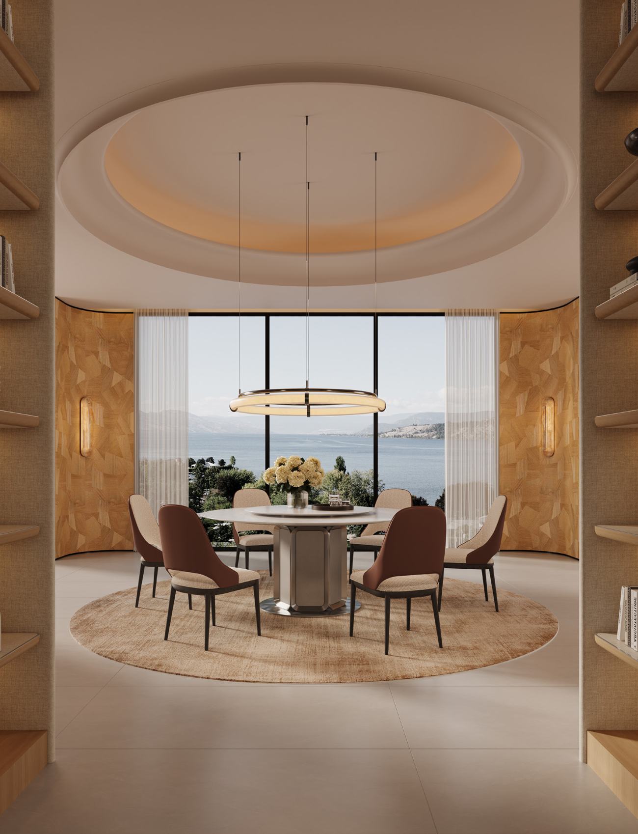 Celeste Round Dining Table — view 3