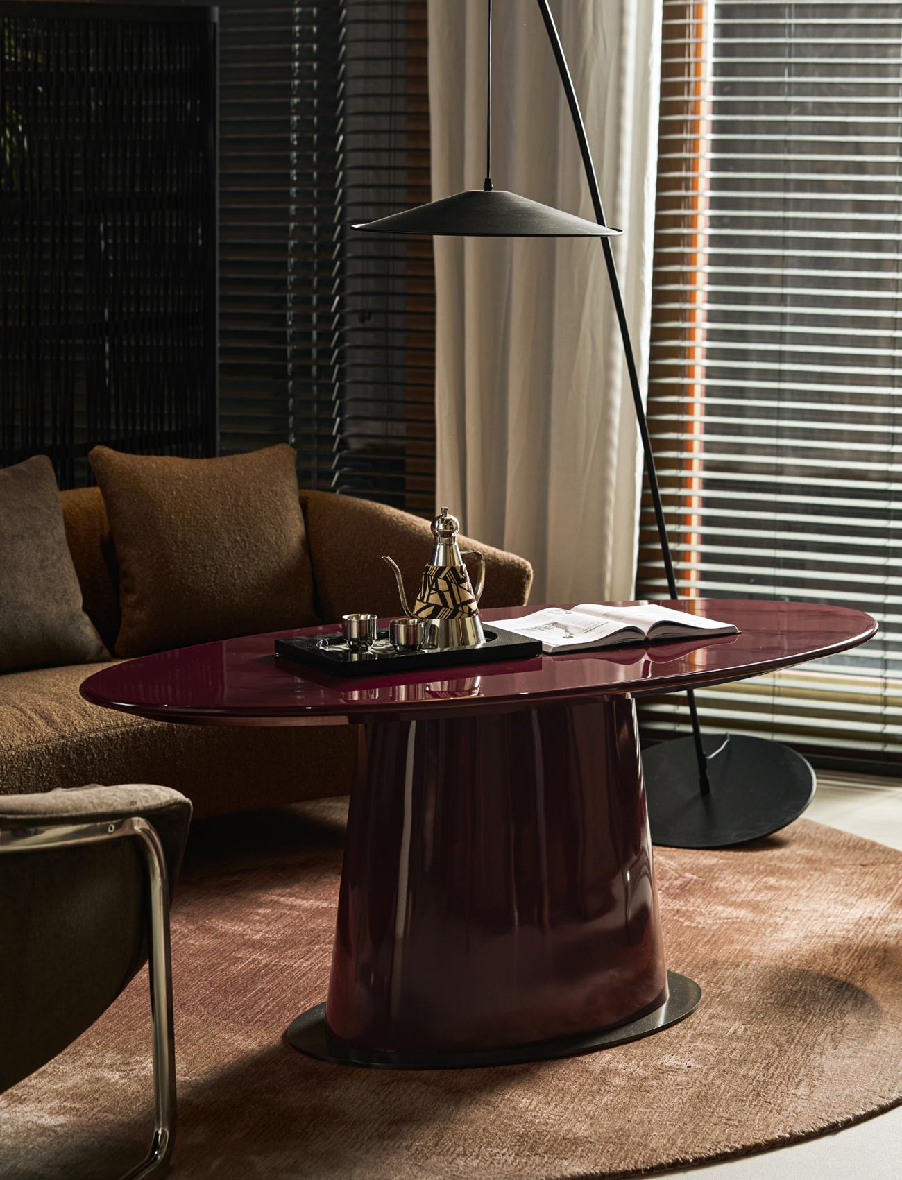 Crimson Side Table — view 3