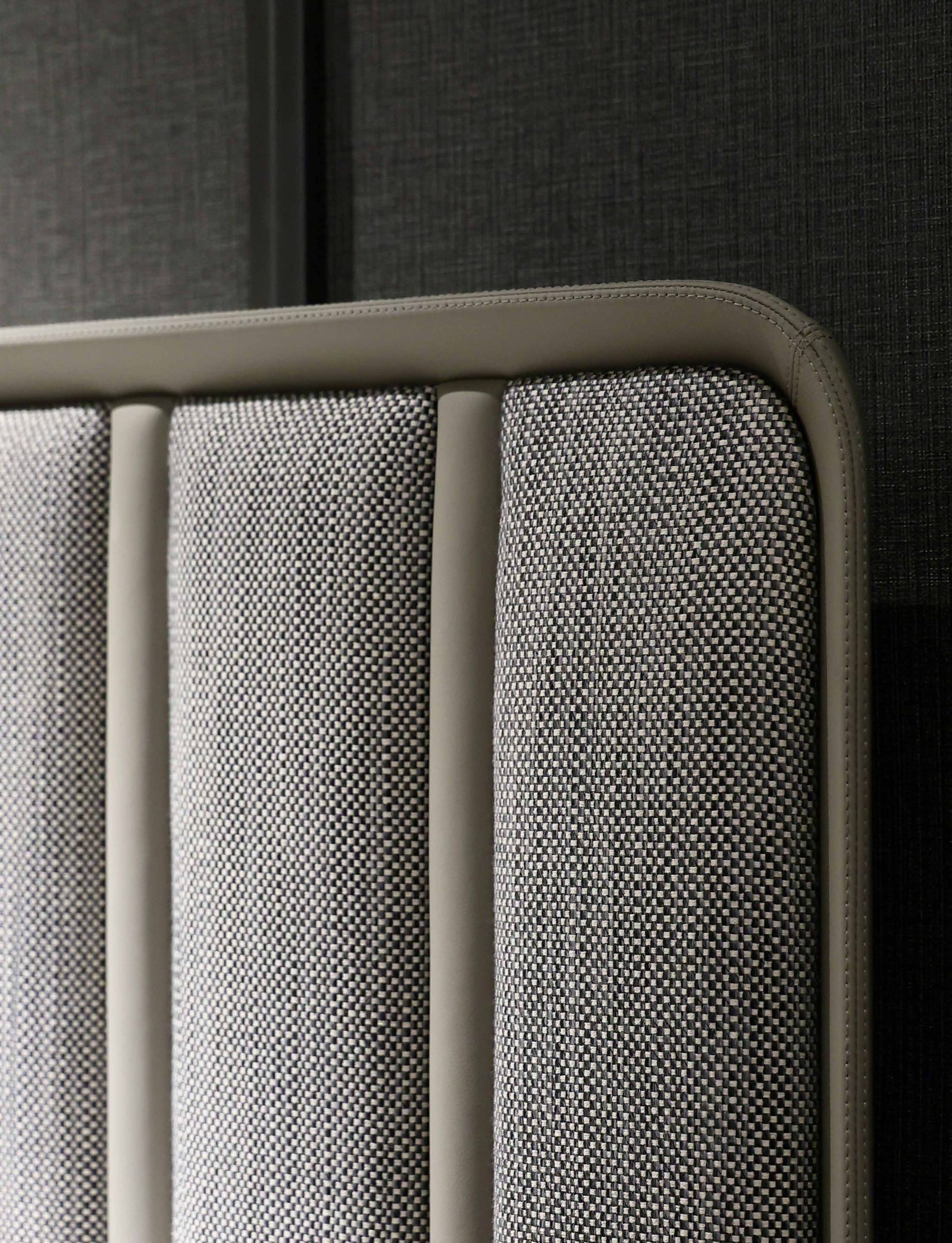 Nocturne Bed — Piano Key Rhythm, Serene Slumber, styled in a luxury bedroom