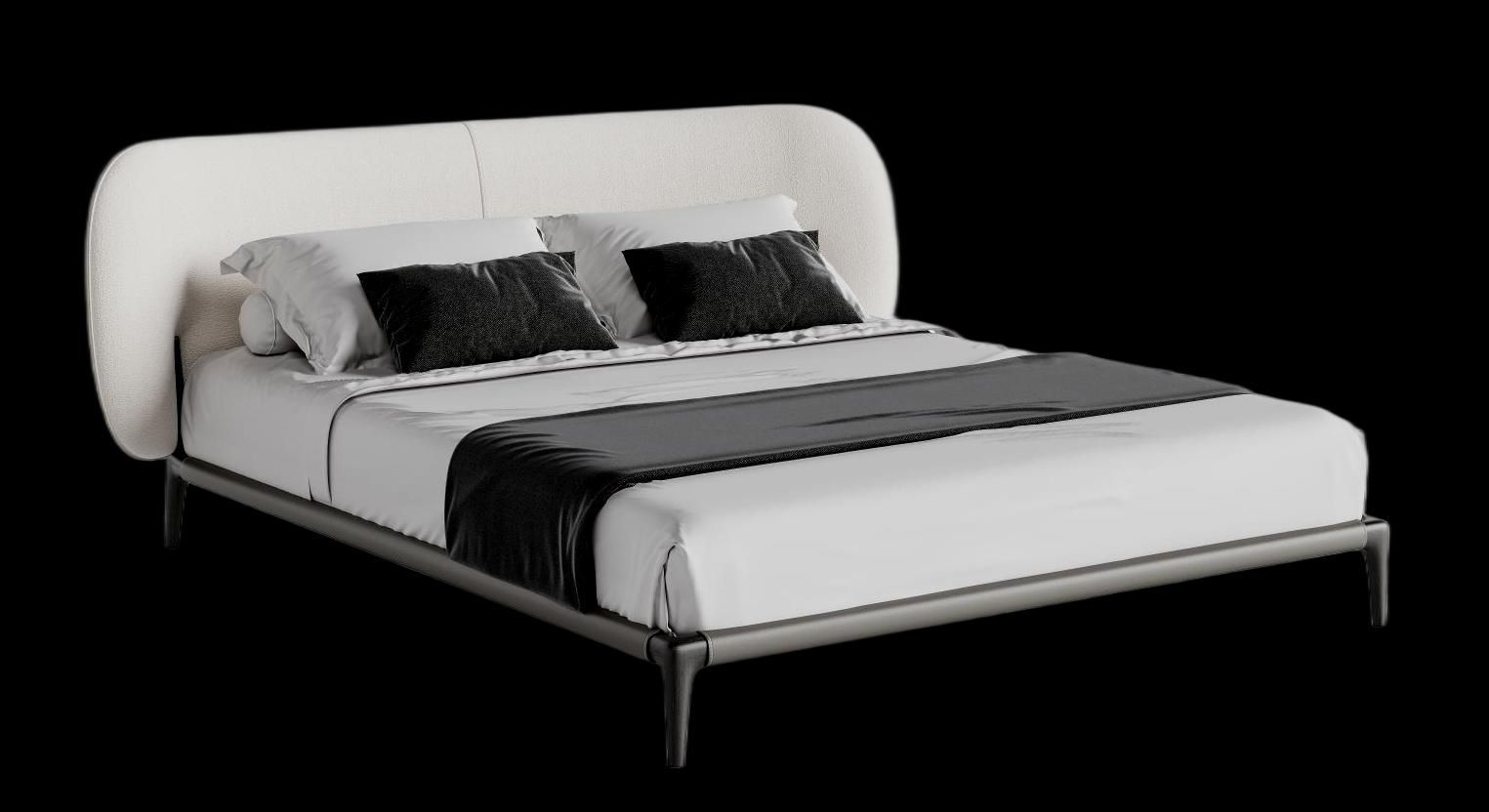 Ayers Bed — Grounded, warm, monolithic