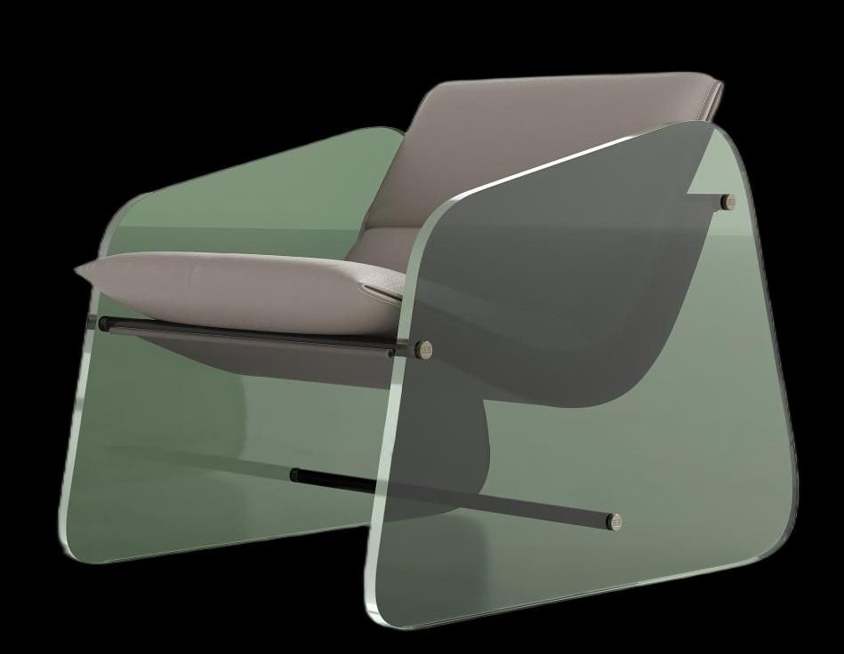 Causeway Lounge Chair — Stepped stone, natural rhythm