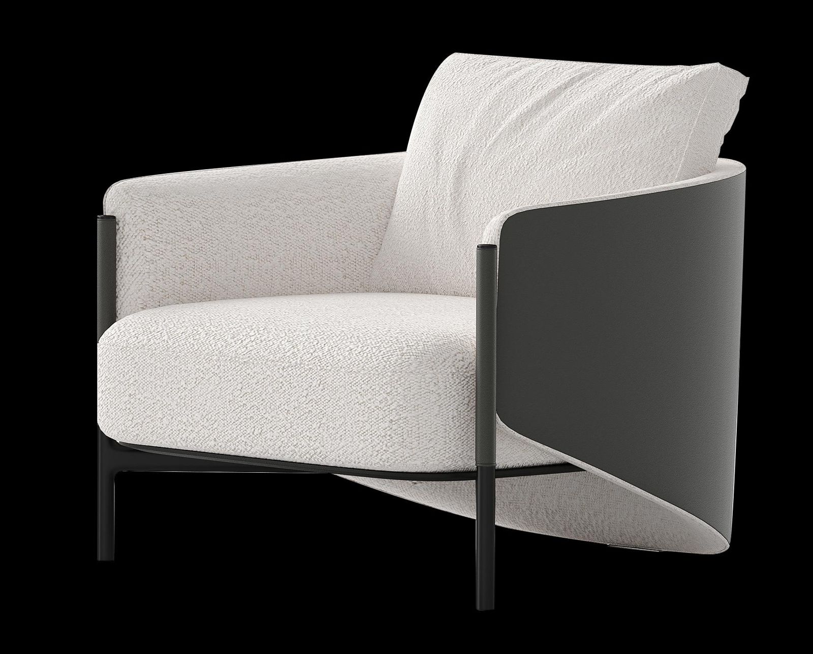 Glasshouse Lounge Chair — Clarity in structure