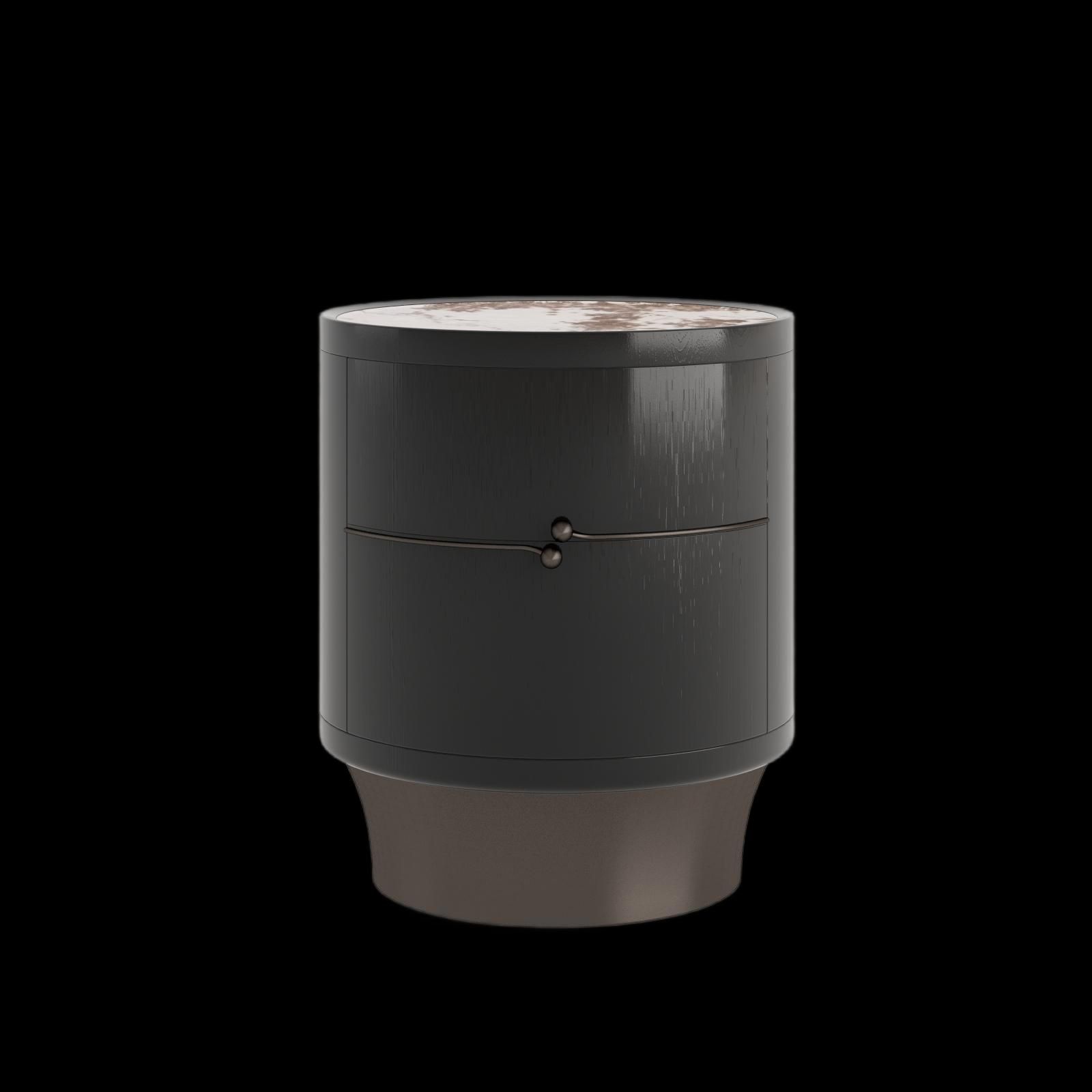 Glasshouse Nightstand — Clarity in structure