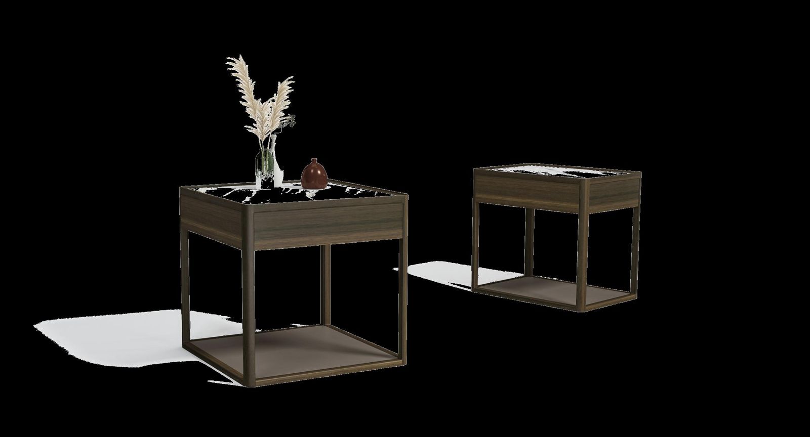 Glasshouse Side Table — Clarity in structure