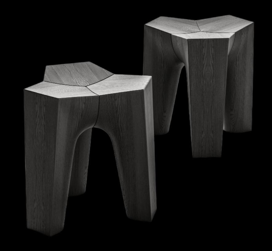 Monolith Coffee Table — Weight, worn beautifully