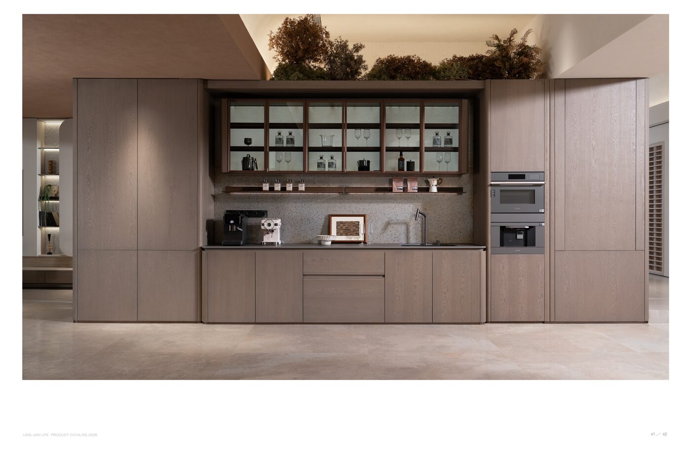 Kitchen wall unit