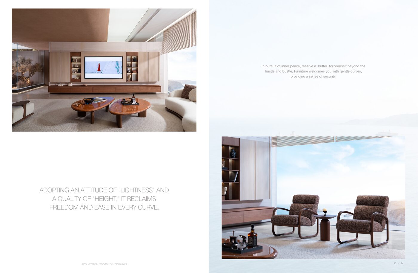 TV Unit and armchairs