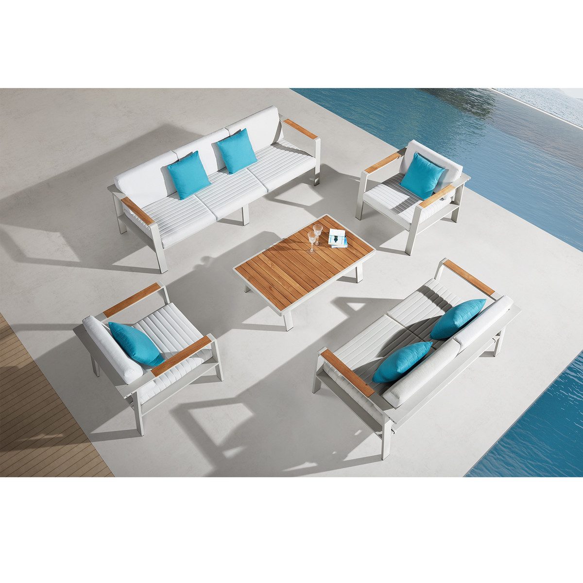 Nofi Outdoor Conversation Set, For 7 Person